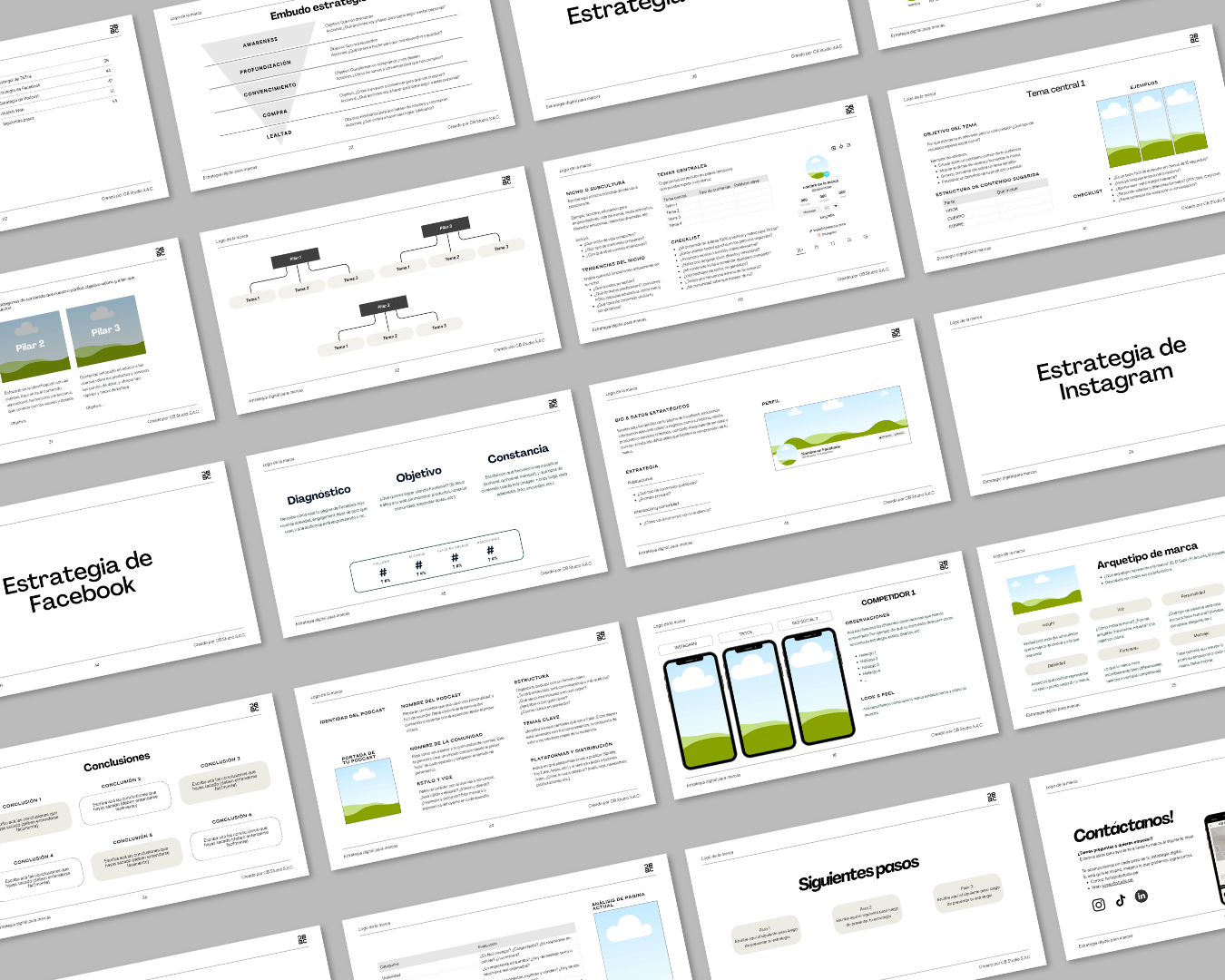 Plantilla Estrategia de Social Media